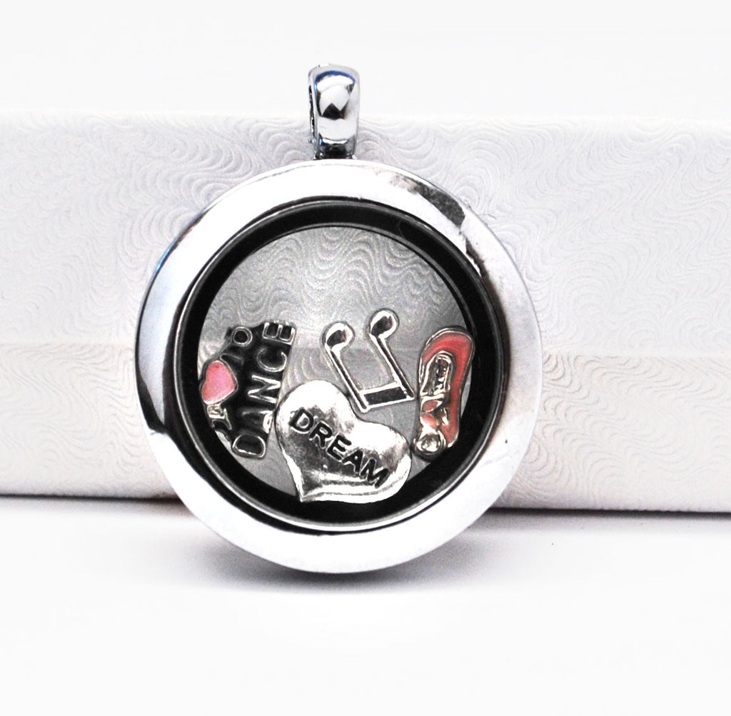 Dance -  Stainless Steel Floating Locket