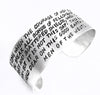 Aragorn's Speech Aluminum Cuff