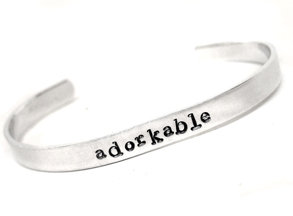 Adorkable - Aluminum Bracelet