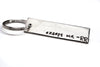 Ain't No Thing Like Me ~ Except Me - [Rocket Raccoon] Aluminum Handstamped Keychain