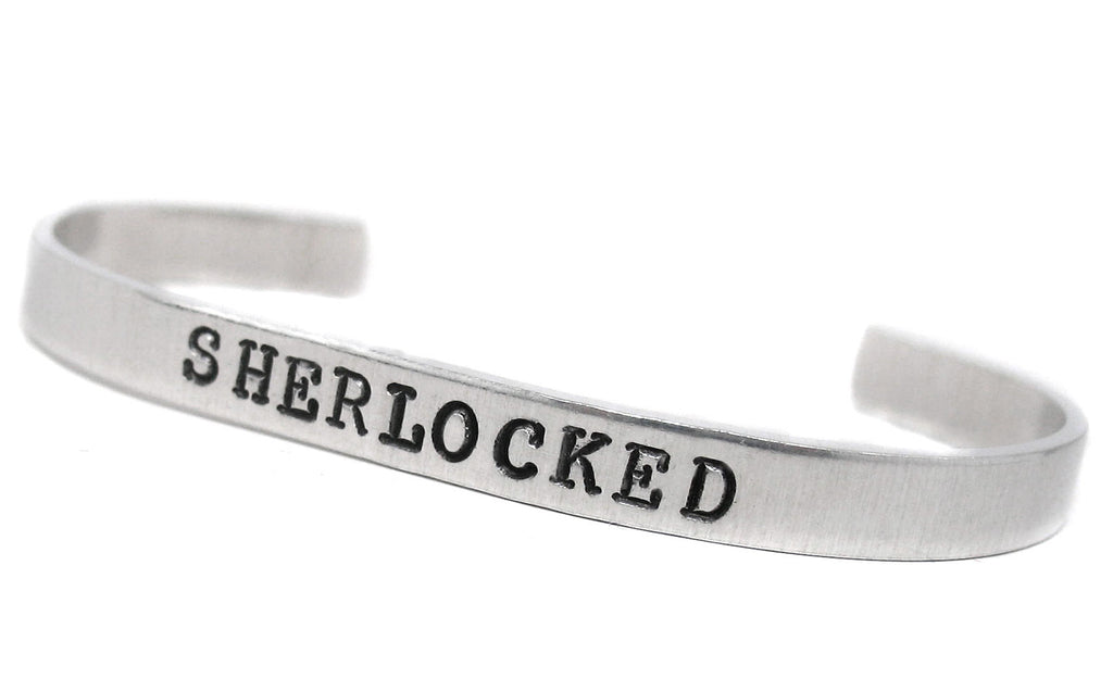 Sherlocked - Aluminum Bracelet