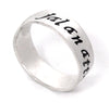 Moon of My Life Dothraki - [Game of Thrones] Sterling Silver Soldered Handstamped Ring