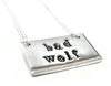 Bad Wolf - [Doctor Who] Aluminum Handstamped Necklace