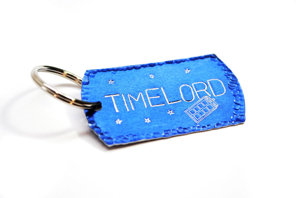 Time Lord - [Doctor Who] Anodized Aluminum Keychain