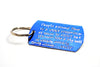 Time Progression... - [Doctor Who] Blue Anodized Aluminum Keychain