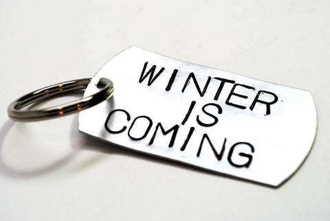 Winter is Coming - [Game of Thrones] Anodized Aluminum Keychain