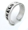 Hello Sweetie - Aluminum Ring